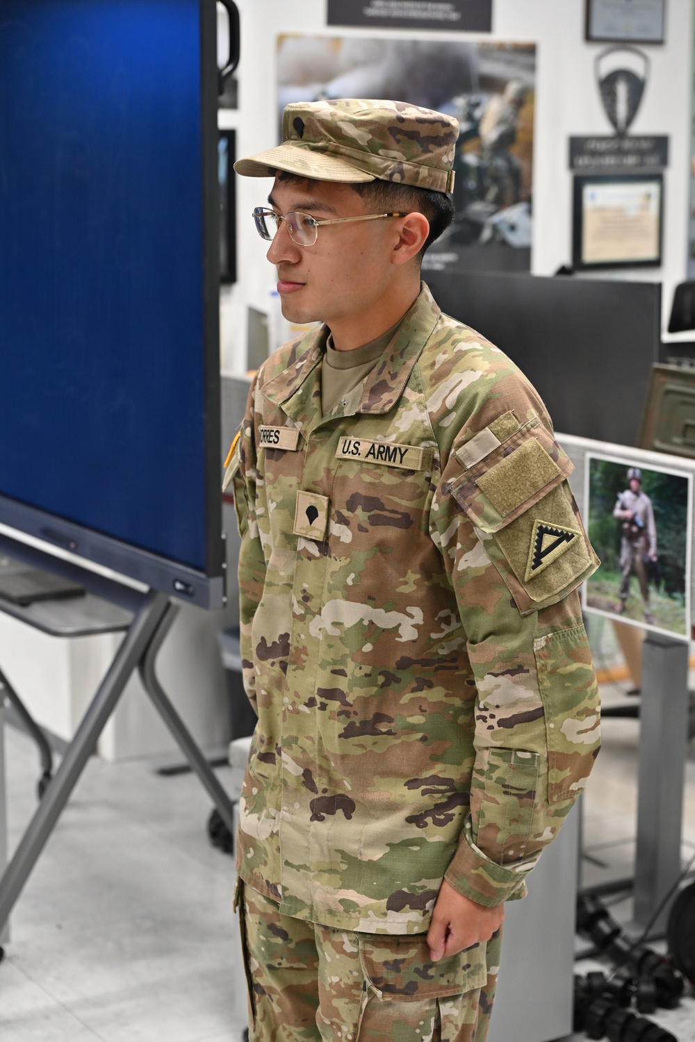 Spc. Francisco Torres Ranks Up
