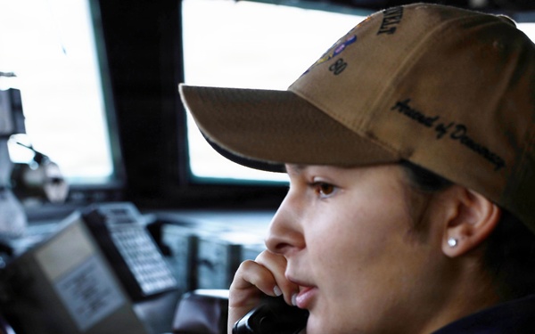 USS Roosevelt (DDG 80) Transits the Arabian Gulf