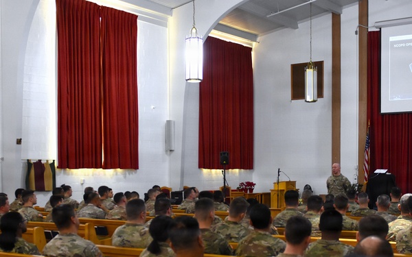 ARCYBER CSM continues to strengthen the ARCYBER NCO Corps