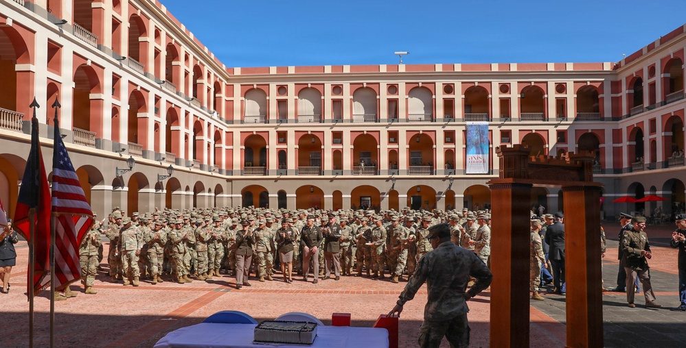 Army of  the Caribbean Week '26 Awards and NCO  Induction Ceremony