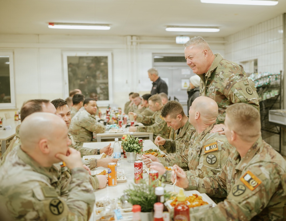 Tennesee Adjustant General Visits 278th ACR Soldiers in Germany