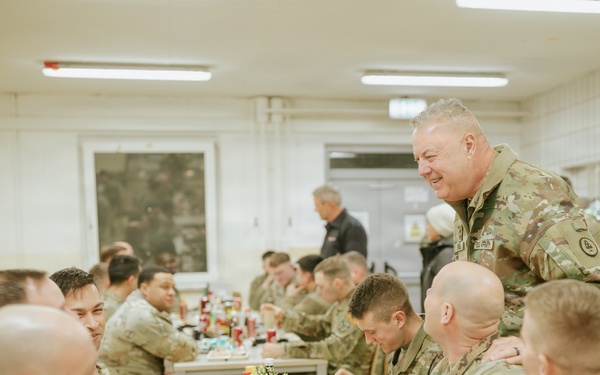 Tennesee Adjustant General Visits 278th ACR Soldiers in Germany