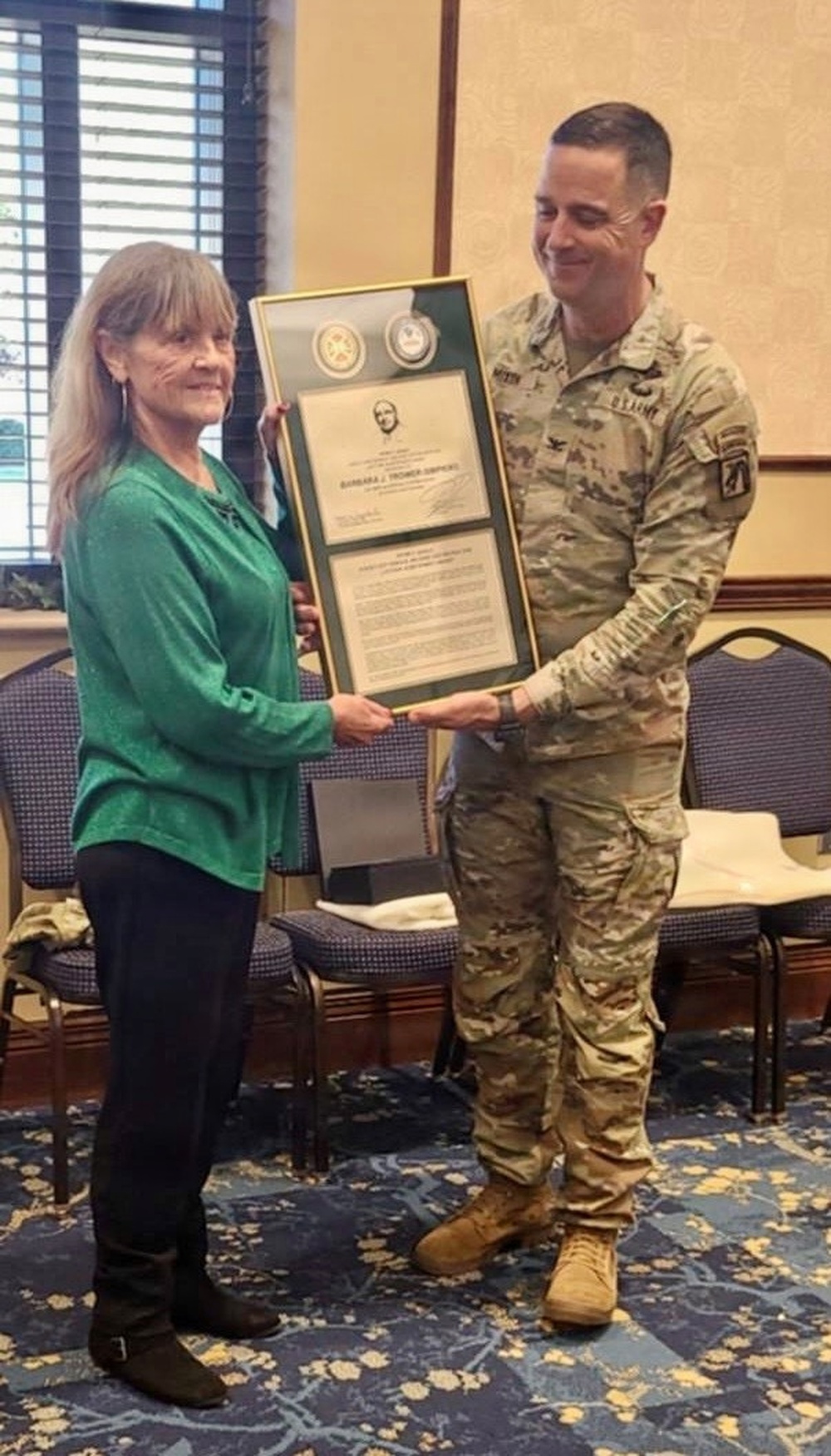 DVIDS - News - ACS Division Chief at Fort Bragg Bestowed Lifetime