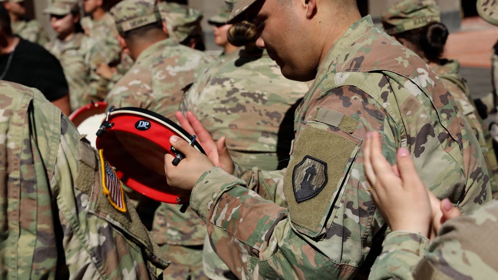 Garita Warriors celebrates culture with a parranda at Cuartel de Ballaja during Army of the Caribbean Week '26