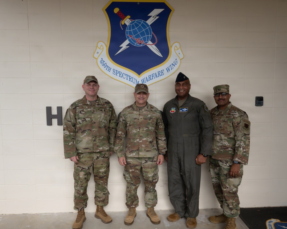AFOTEC Command Team Visits 350 SWW