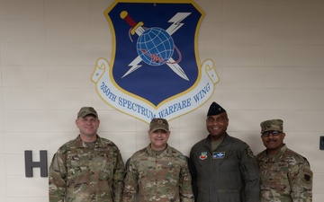 AFOTEC Command Team Visits 350 SWW