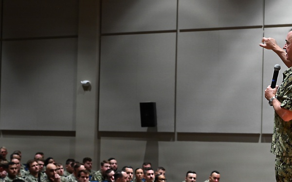 MCPON Perryman Conducts First Fleet Visit