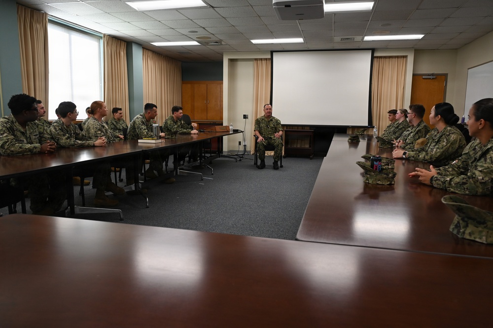 MCPON Perryman Conducts First Fleet Visit