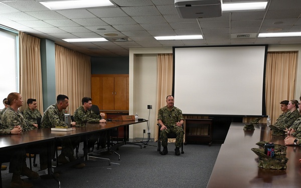 MCPON Perryman Conducts First Fleet Visit