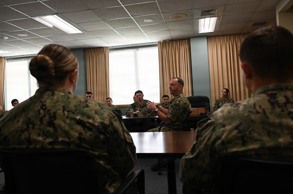MCPON Perryman Conducts First Fleet Visit