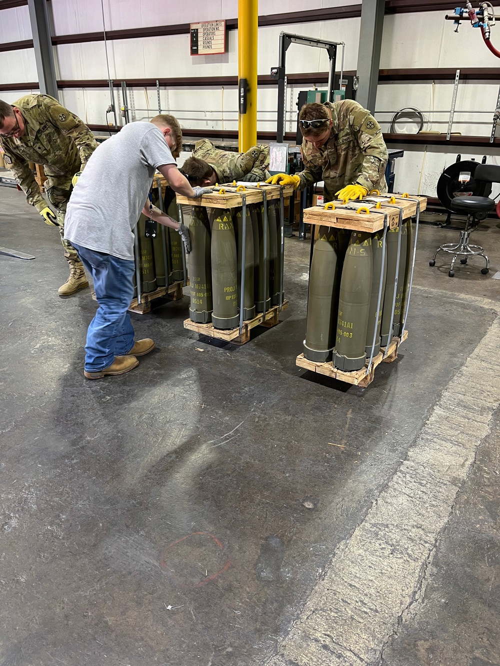 Operation Patriot Press at Anniston Munitions Center