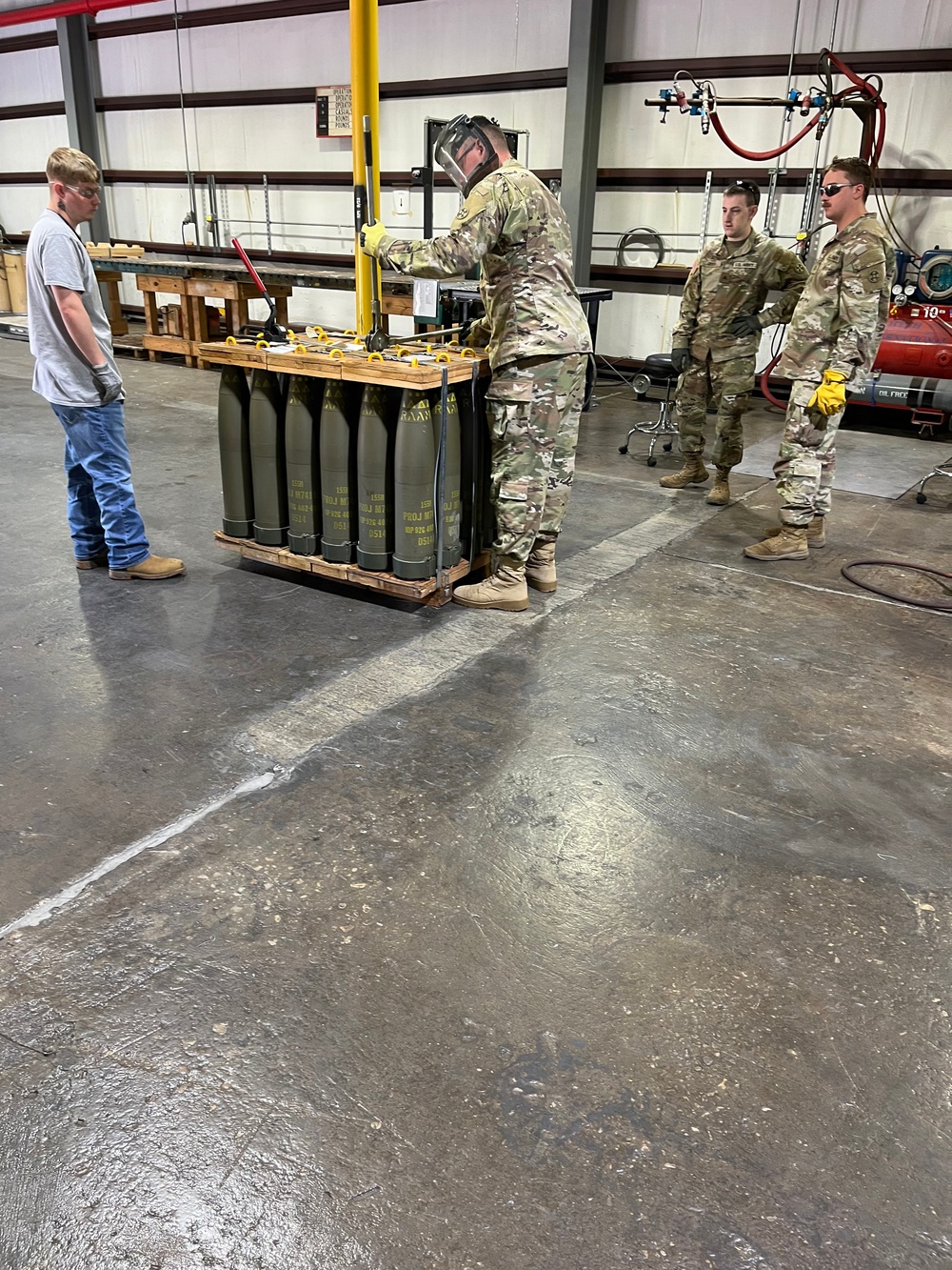 Operation Patriot Press at Anniston Munitions Center