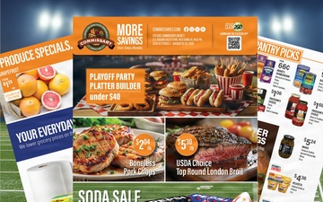 Kick off big savings for your football playoff parties through the Jan. 12-25 Commissary Sales Flyer