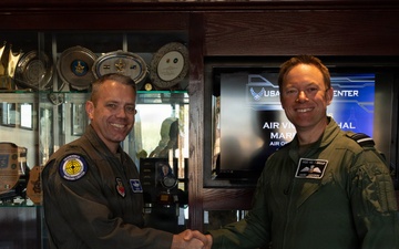 Allied commanders share tokens of partnership