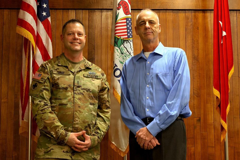Chief Warrant Officer Trevor Daily Promoted to CW4