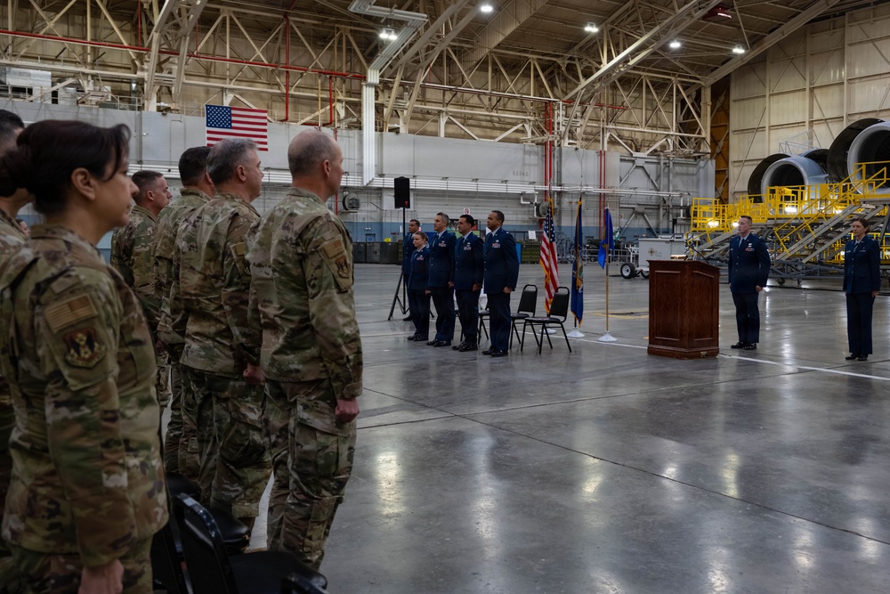 105 MOF change of command