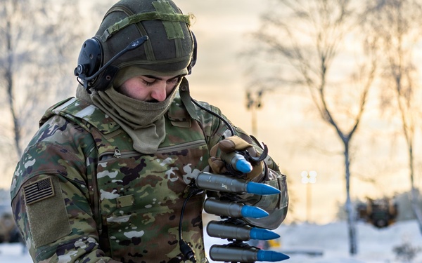 1st Cavalry Division Conducts Bradley Gunnery in Lithuania