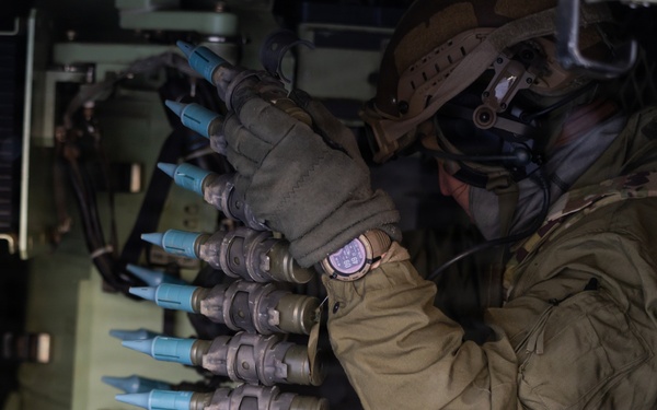 1st Cavalry Division Conducts Bradley Gunnery in Lithuania