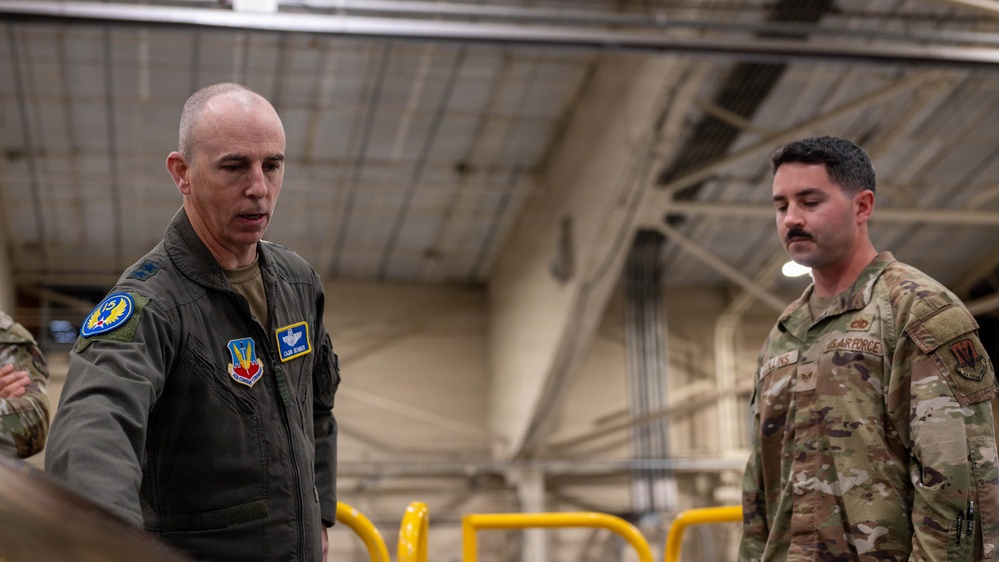 Fifteenth Air Force Commander and Chief Reinforced Mission Focus During Tyndall Visit