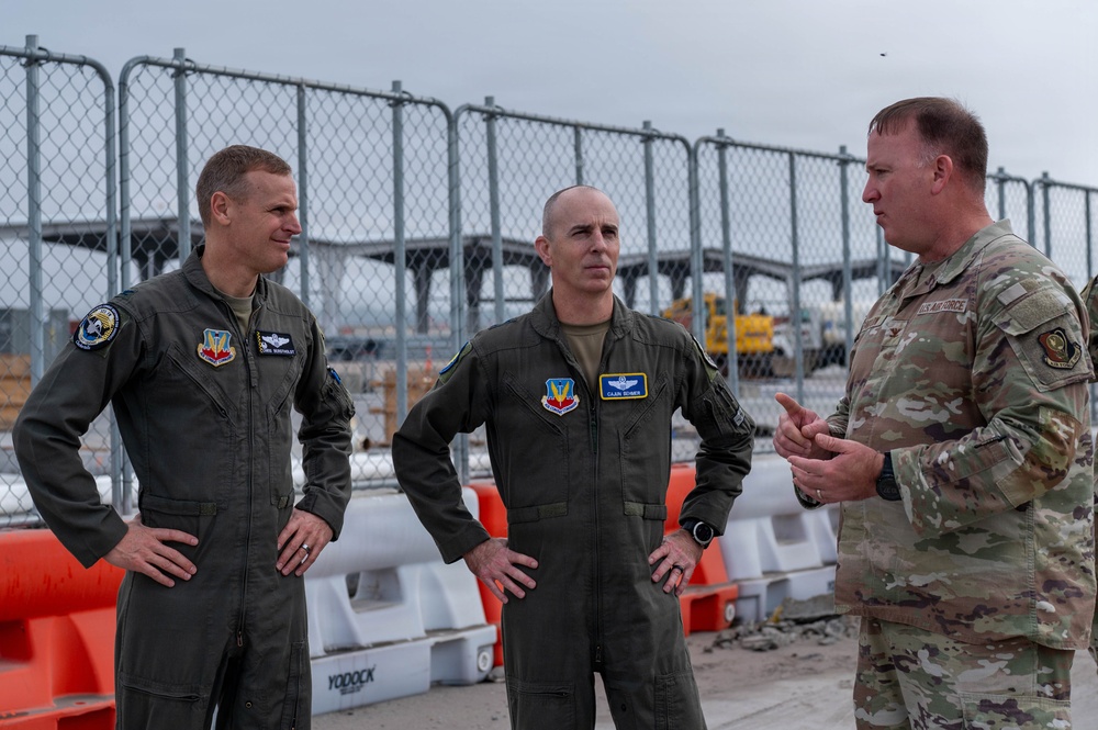 Fifteenth Air Force Commander and Chief Reinforced Mission Focus During Tyndall Visit