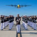 Fat Albert Flies Over Silent Drill Platoon