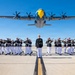Fat Albert Flies Over Silent Drill Platoon