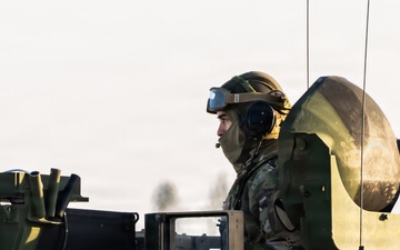 1st Cavalry Division Conducts Bradley Gunnery in Lithuania