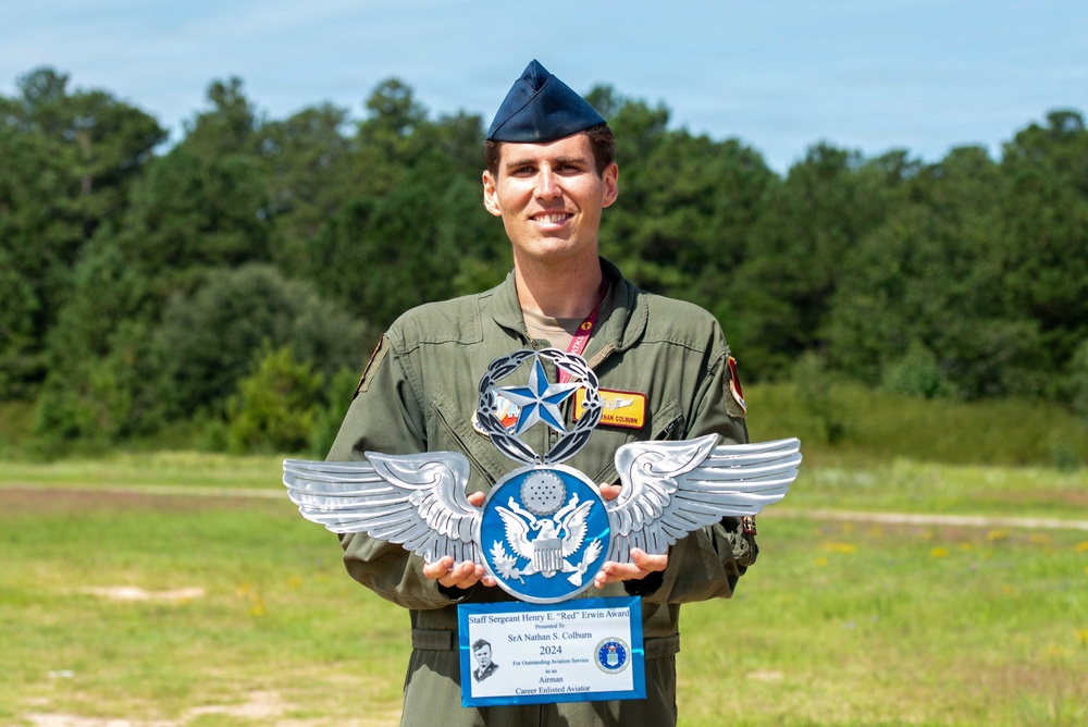 482d ATKS Airmen Wins “Red” Erwin Award