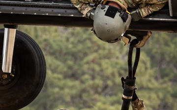 U.S. Army Ordnance School conducts sling load operations for its ammunition specialist trainees