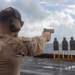 22nd MEU(SOC) | Marines Conduct Pistol Qualification Aboard USS San Antonio