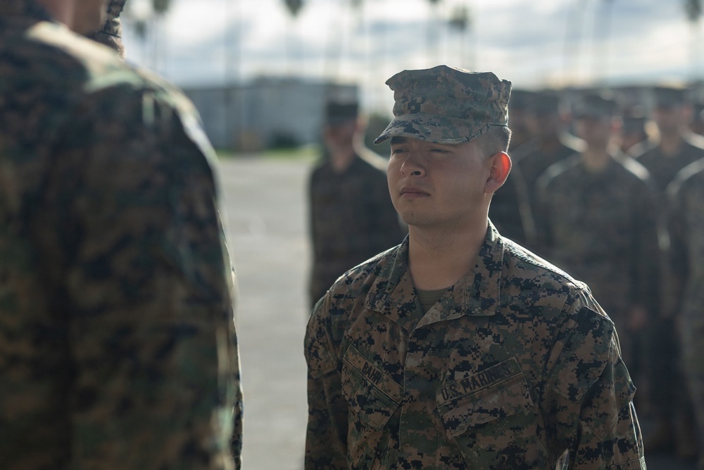 Strengthening the Spine of the Force: 13th MEU NCO Promotions