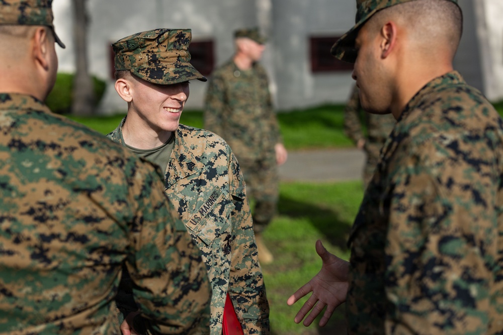 Strengthening the Spine of the Force: 13th MEU NCO Promotions