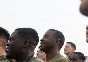 U.S. Marines with 11th Marines celebrate Saint Barbara’s Day