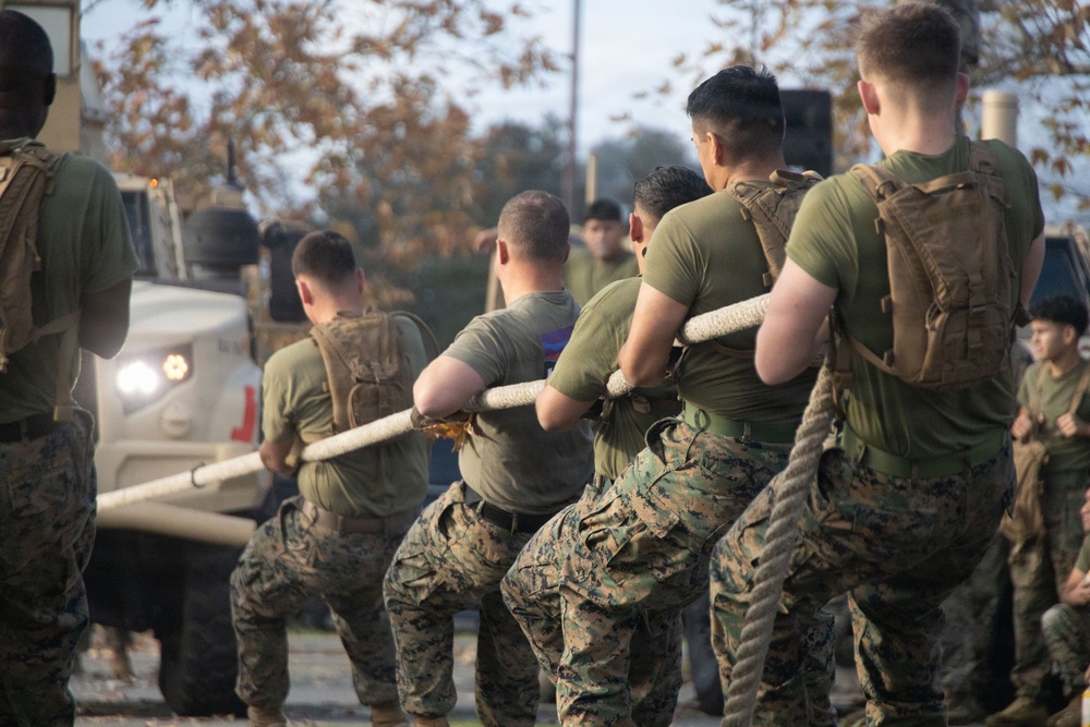 U.S. Marines with 11th Marines celebrate Saint Barbara’s Day