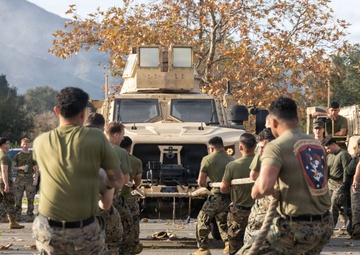 U.S. Marines with 11th Marines celebrate Saint Barbara’s Day