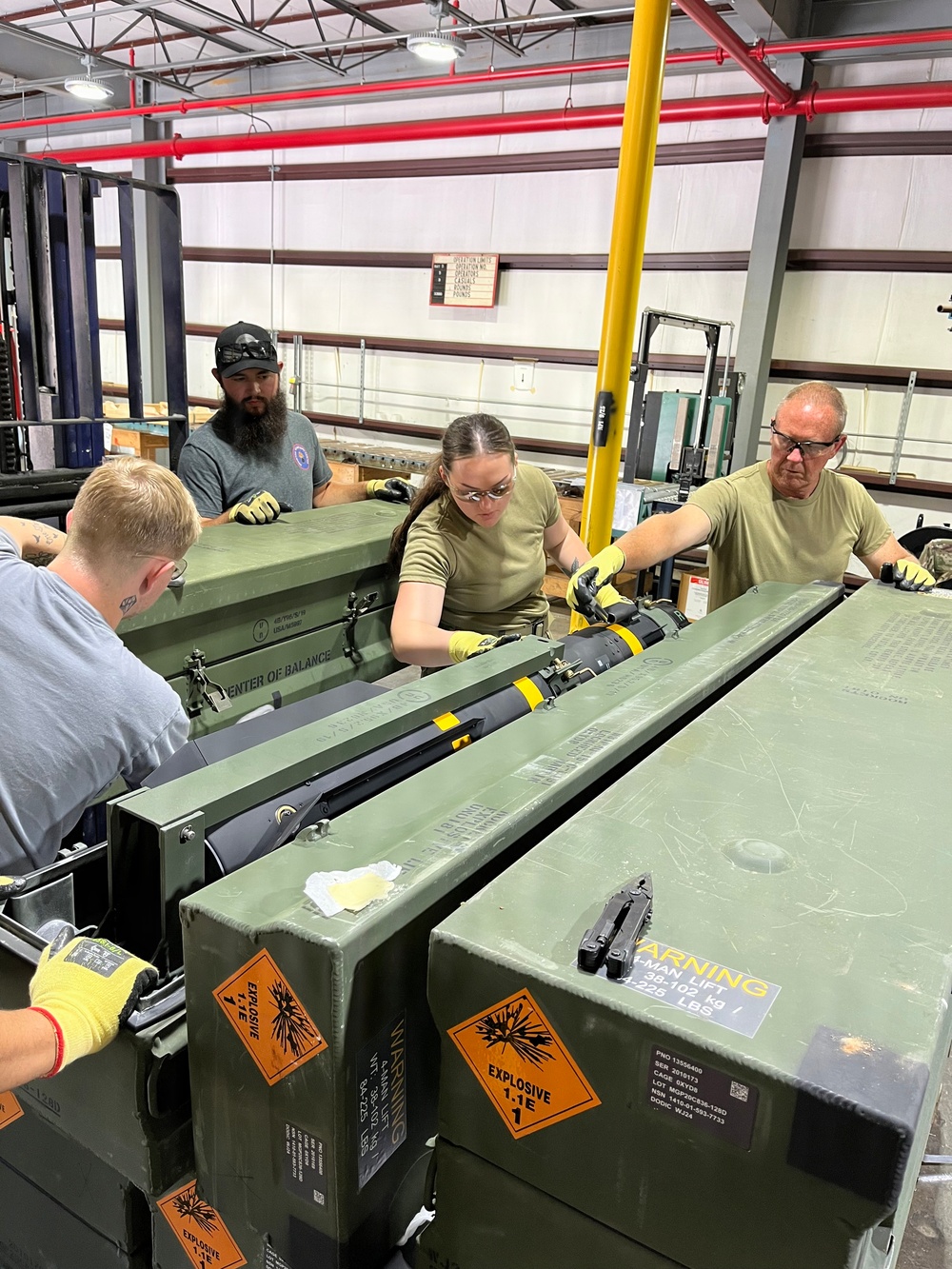 Operation Patriot Press at Anniston Munitions Center