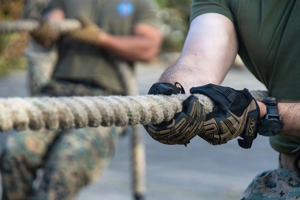 U.S. Marines with 11th Marines celebrate Saint Barbara’s Day