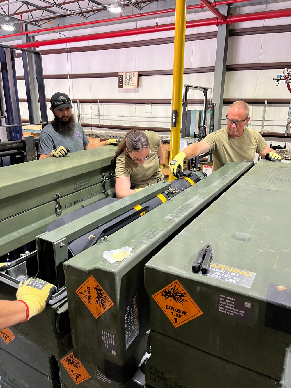 Operation Patriot Press at Anniston Munitions Center