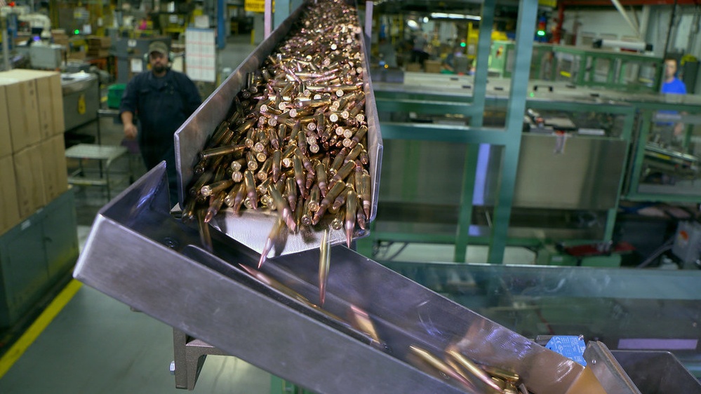 Ammunition production at Lake City Army Ammunition Plant