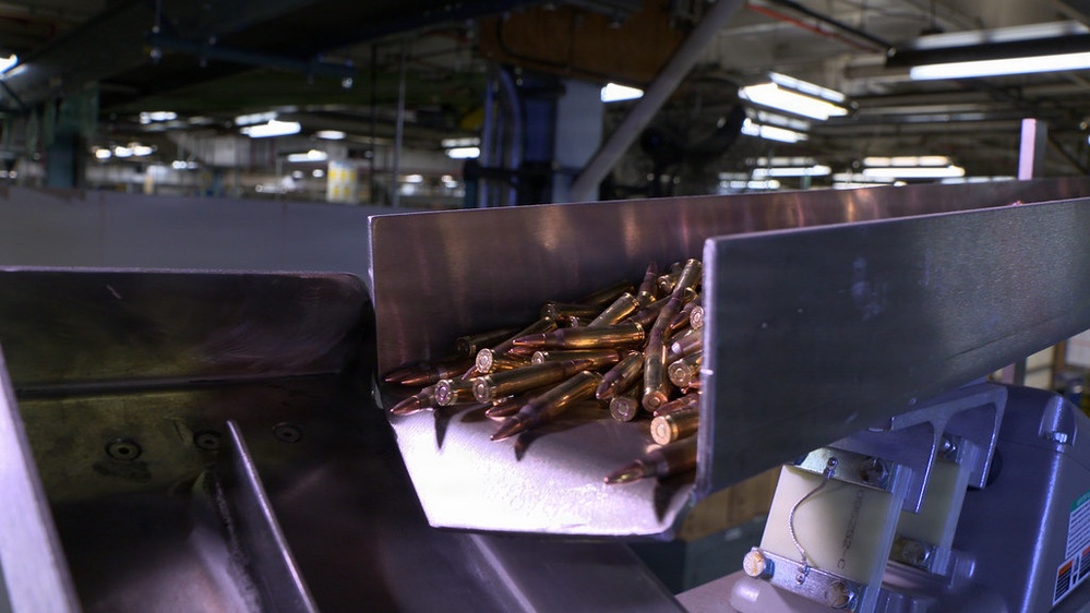 Ammunition production at Lake City Army Ammunition Plant
