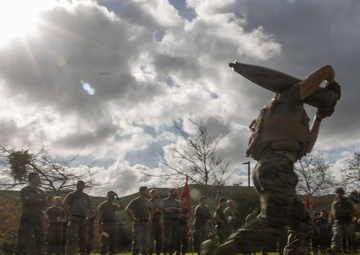 U.S. Marines with 11th Marines celebrate Saint Barbara’s Day