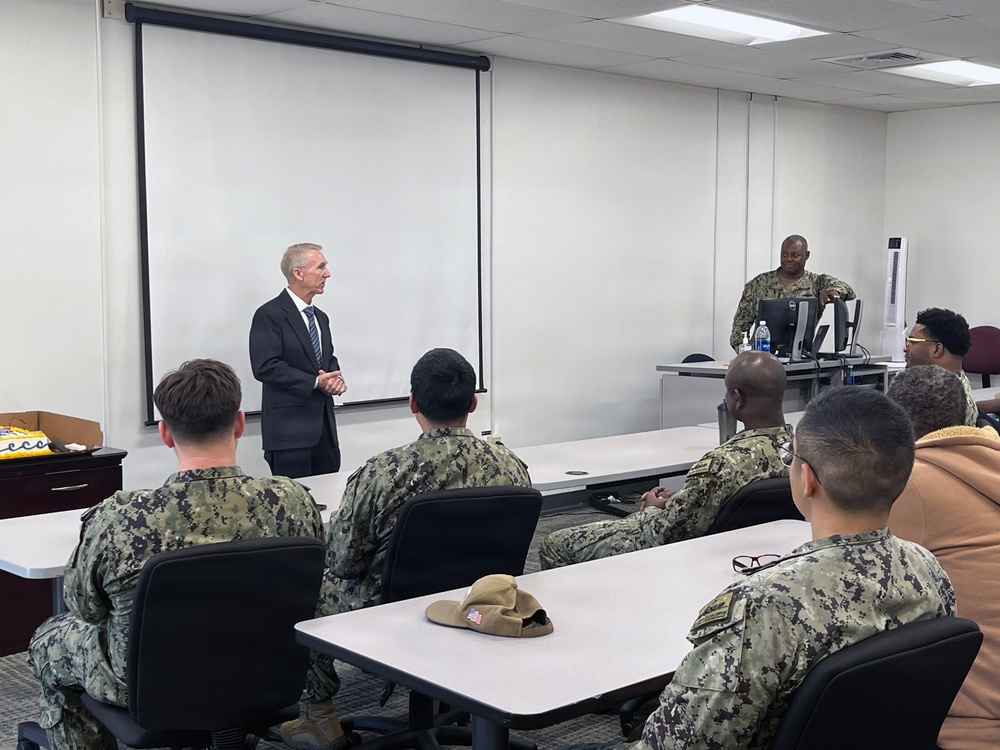 Jim Smart receives Navy Superior Civilian Service Award