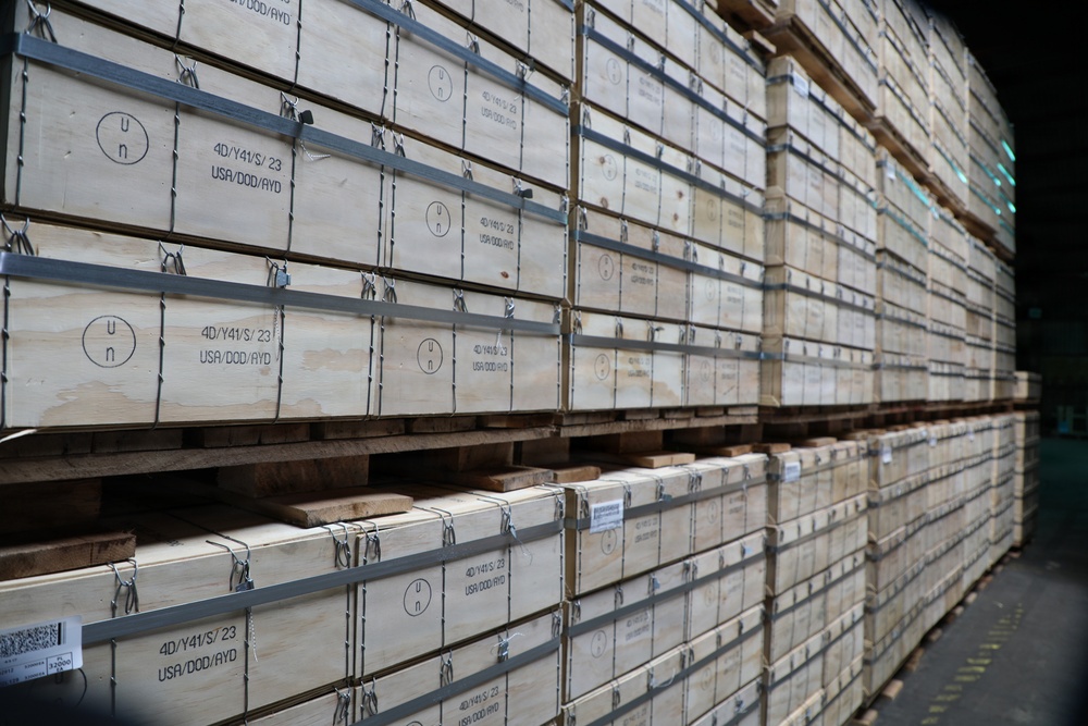 Ammunition storage at Lake City Army Ammunition Plant