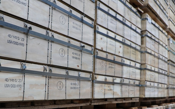 Ammunition storage at Lake City Army Ammunition Plant
