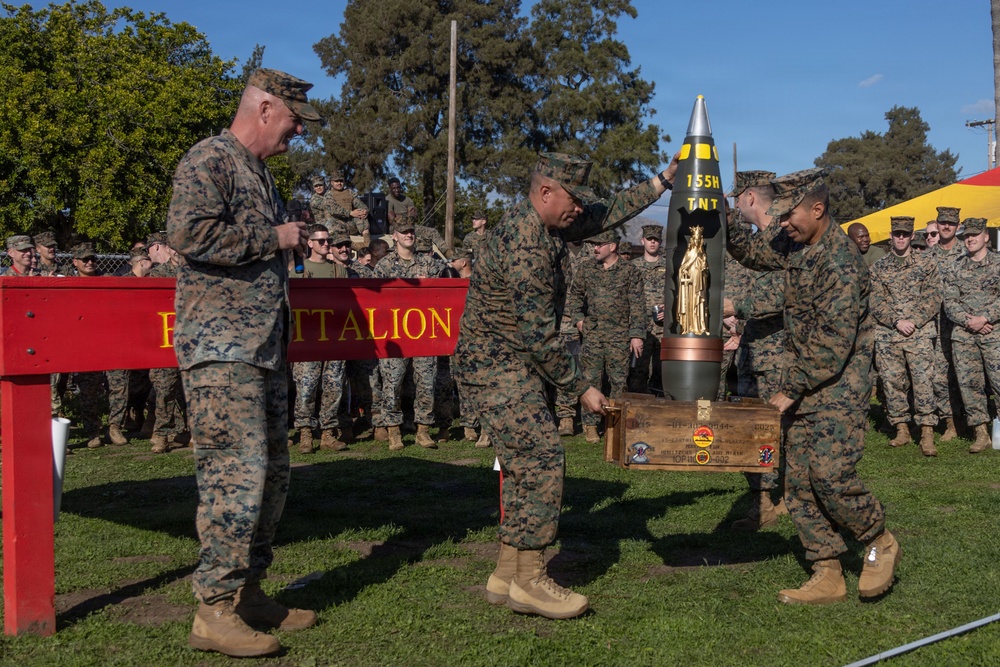 U.S. Marines with 11th Marines celebrate Saint Barbara’s Day