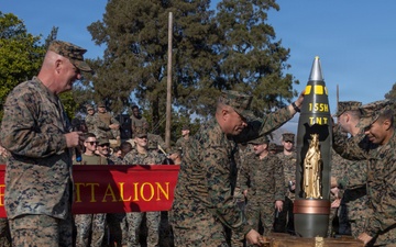 U.S. Marines with 11th Marines celebrate Saint Barbara’s Day