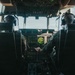 Gen. Spain leads from the cockpit during HC-130J flight at Nellis AFB