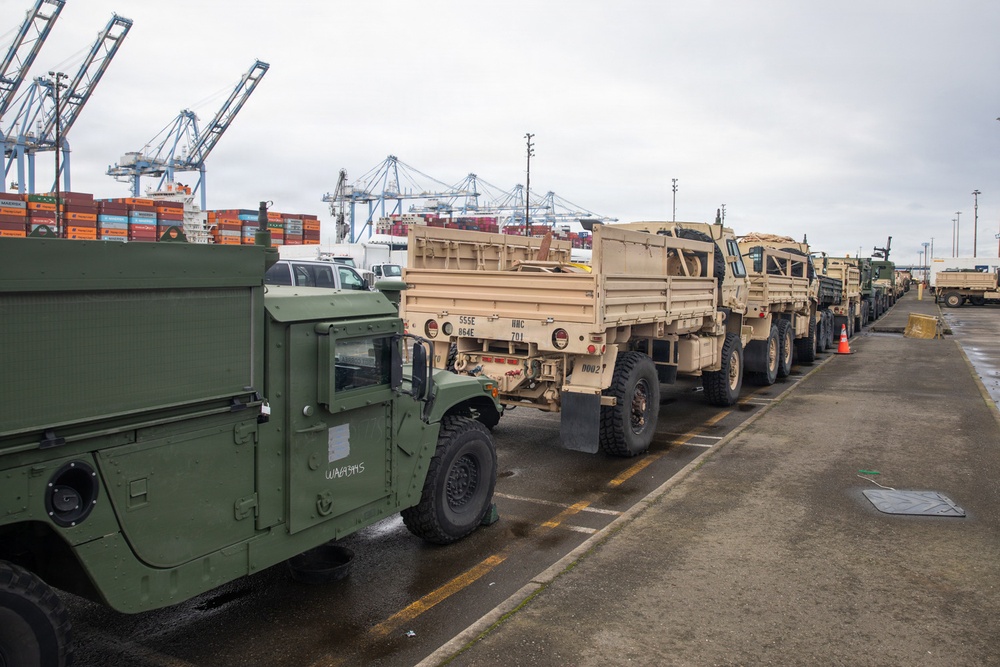 Convoy operations support JPMRC readiness