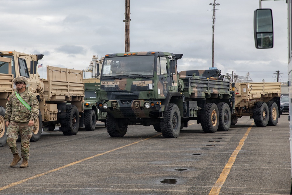 Convoy operations support JPMRC readiness