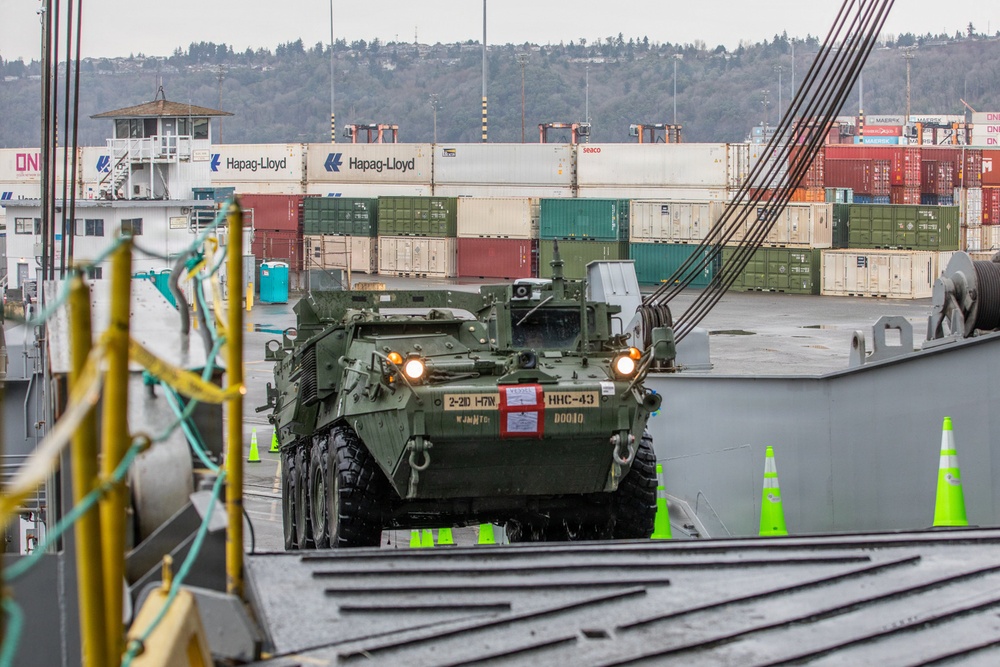 593rd CSC Supports Equipment Movement to Port of Tacoma for KRF